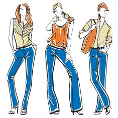 Three elegant women N28
