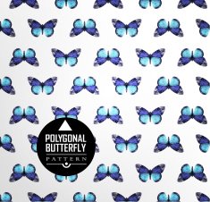 Color butterfly flying N16