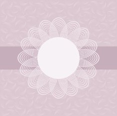 Floral greeting card in pastel tone N2