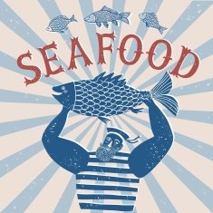 Mighty sailor fisherman