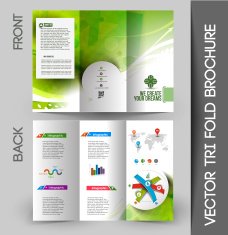 Corporate Business Tri-Fold Brochure N49