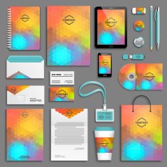 Corporate identity template set N83