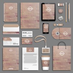 Corporate identity template set N87