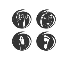 Beauty salon icons