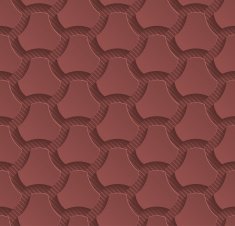 Marsala color vector seamless pattern with 3D effect N22