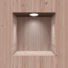 Wooden niche for presentation N2