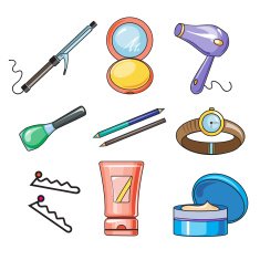 Female and Women Accessories Icon
