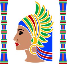 ancient eastern woman