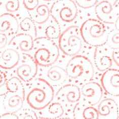watercolor swirls seamless vector pattern