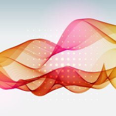 abstract colorful waves background N24