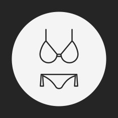 bikini line icon N14