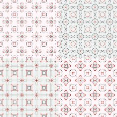 Geometric seamless pattern N105