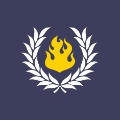 wreath with fire N6