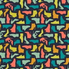 Seamless shoe pattern N3