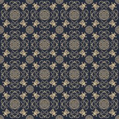 Asian Style Pattern Seamless Texture N43