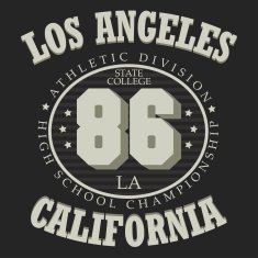 California T-shirt fashion
