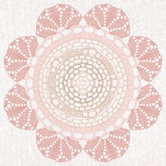 Elegant lacy doily