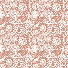 Lace seamless pattern with flowers N80