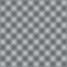 Neon squares pattern in shiny silver color