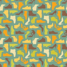 Seamless shoe pattern N4
