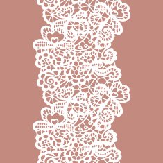 Lacy vintage trim N28