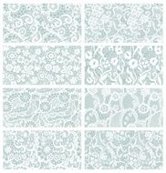 Set of lacy patterns N7