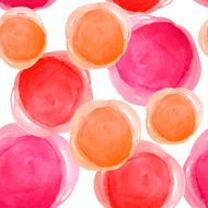 Seamless watercolor background Vector Illustration