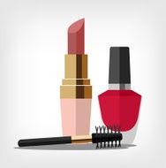 Vector cosmetics flat illustration N2