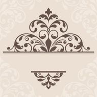 Vintage invitation card N47