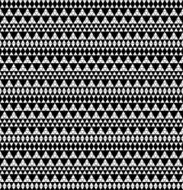 Tribal monochrome lace N25