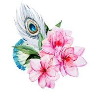 Watercolor Flowers N27