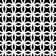 Black and white geometric seamless pattern