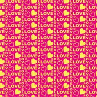 Heart love seamless pattern N65