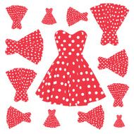 vintage dress pattern