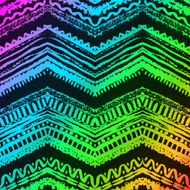 Hand drawn painted seamless pattern Vector illustration N21