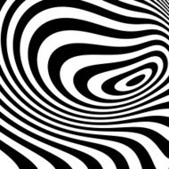 Black and white abstract striped background Optical Art N2