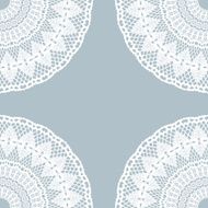 Vintage lace invitation card N26