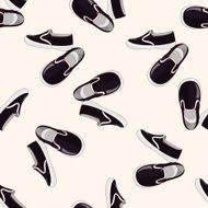 shoes style cartoon sticker icon N4