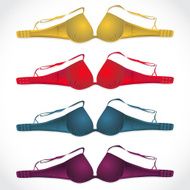 colored bras