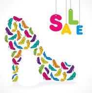 footwear sale banner design