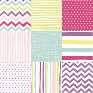 Set of seamless patterns N17