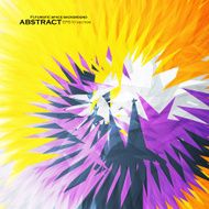 Abstract triangle shape background colorful illustration eps10