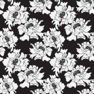 Watercolor hand drawn colorful flowers seamless pattern N2