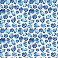 Sapphires seamless texture vector