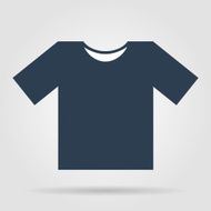 Tshirt Icon icon vector illustration Flat design style N8