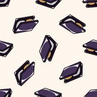 cosmetics cartoon seamless pattern background N7