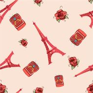 Vintage Paris pattern