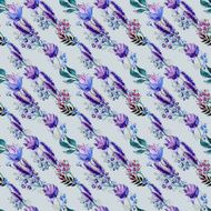 Seamless Floral Pattern N637