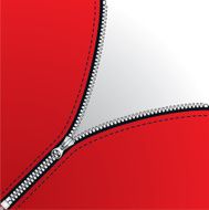 diagonal zipper