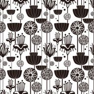 lovely seamless pattern in doodle style